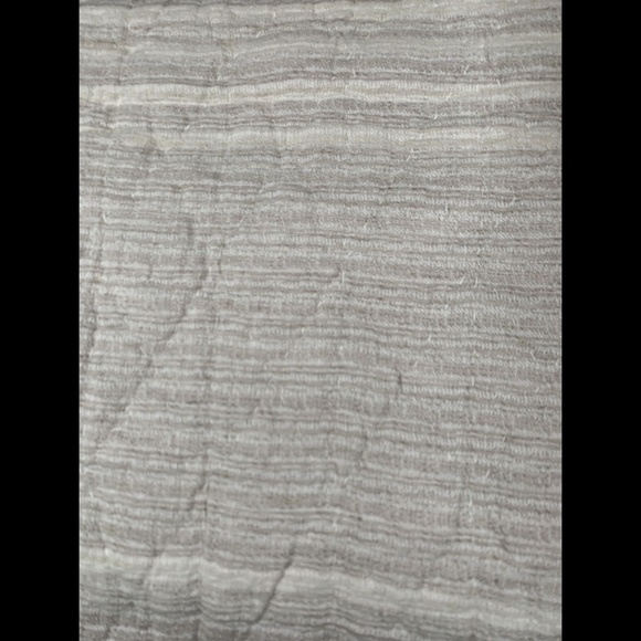 NIB Hotel Collection Honeycomb‎ Full/Queen Coverlet in Linen/Cotton - Picture 7 of 12